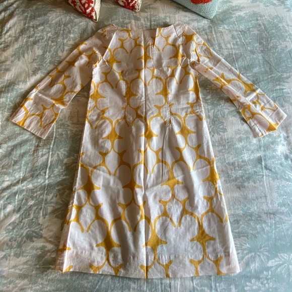 Lesley Evers Abstract/Floral Shift Dress - Picture 11 of 11